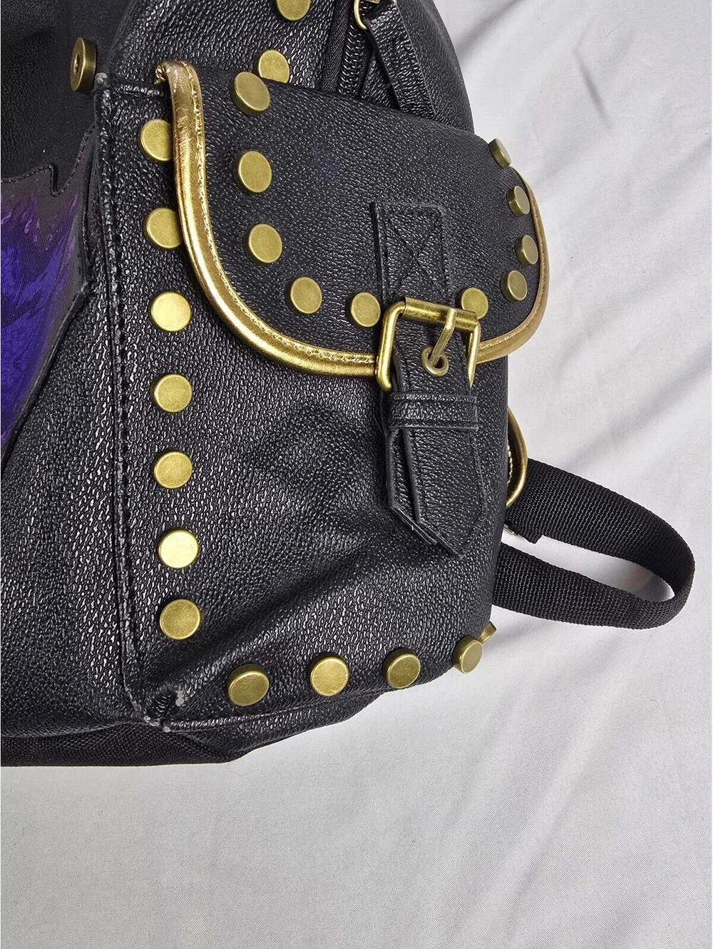 Disney Store Descendants 3 Maleficent Black Backpack Sleeping Beauty Bag  NEW